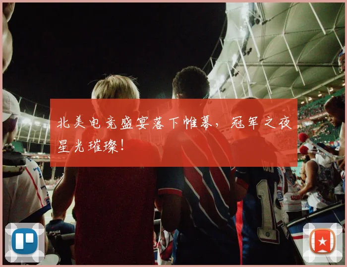 北美电竞盛宴落下帷幕,冠军之夜星光璀璨!